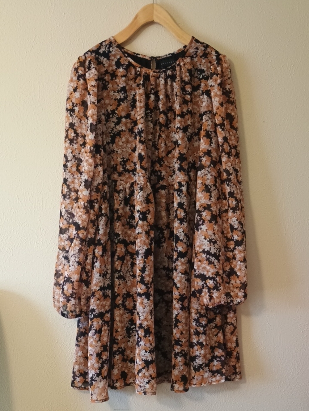 Floral Long Sleeve Dress